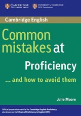 Common Mistakes at Proficiency...and How to Avoid Them - MOORE,  Julie - 9780521606837