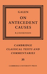 Galen: On Antecedent Causes - Galen - 9780521607131
