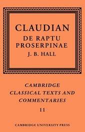 Claudian: De Raptu Proserpinae