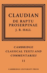 Claudian: De Raptu Proserpinae - Claudian - 9780521609302