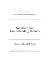 Narrative and Understanding Persons