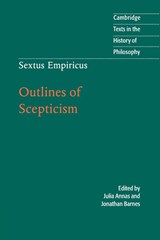 Sextus Empiricus: Outlines of Scepticism - Sextus Empiricus - 9780521778091
