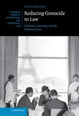 Reducing Genocide to Law - PAYAM (MCGILL UNIVERSITY,  Montreal) Akhavan - 9780521824415