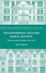 Transforming English Rural Society - John (London Metropolitan University) Broad - 9780521829335
