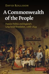 A Commonwealth of the People - David (University of Sydney) Rollison - 9780521853736