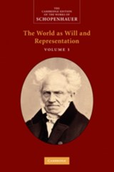 Schopenhauer: 'The World as Will and Representation': Volume 1 - Christopher (University of Southampton) Janaway - 9780521871846