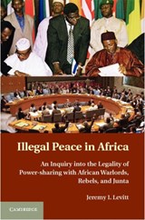 Illegal Peace in Africa - Jeremy I. Levitt - 9780521888684