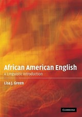 African American English - Lisa J. (University of Texas Green - 9780521891387