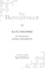 The Boneshaker - Kate Milford - 9780547487434