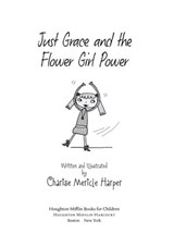Just Grace and the Flower Girl Power - Charise Mericle Harper ; Steven Malk - 9780547681337