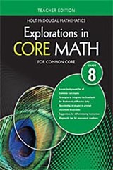 Explorations in Core Math -  - 9780547875767