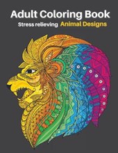 Adult Coloring Book Animal Designs