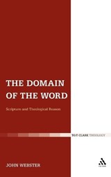 The Domain of the Word - WEBSTER,  John - 9780567212948