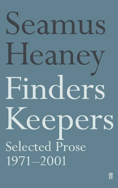 Finders Keepers, Seamus Heaney - Paperback - 9780571210916