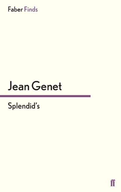 Splendid's, M. Jean Genet - Paperback - 9780571251131