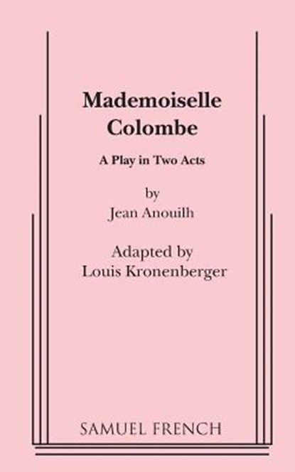 Mademoiselle Colombe, Jean Anouilh - Paperback - 9780573612091