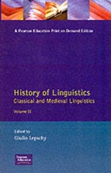History of Linguistics Volume II - Giulio C. Lepschy - 9780582094918