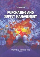 Purchasing and Supply Management - HUGO,  W. M. J. ; Badenhorst, J. A. - 9780627028168
