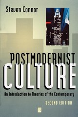 Postmodernist Culture - Steven Connor - 9780631200529