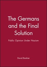 The Germans and the Final Solution - David (Hebrew University of Jerusalem) Bankier - 9780631201007
