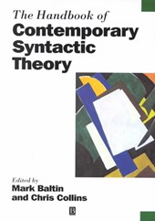 The Handbook of Contemporary Syntactic Theory