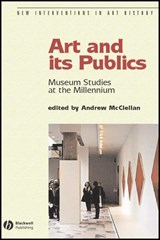 Art and Its Publics - Andrew (Tufts University) McClellan - 9780631230472