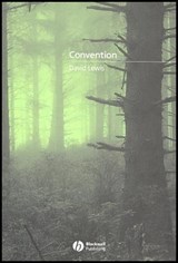 Convention - David (Princeton University) Lewis - 9780631232568