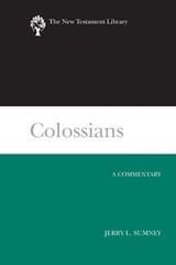 Colossians - Jerry L Sumney - 9780664239817
