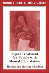 Equal Treatment for People with Mental Retardation - Martha A. Field ; Valerie A. Sanchez - 9780674006973