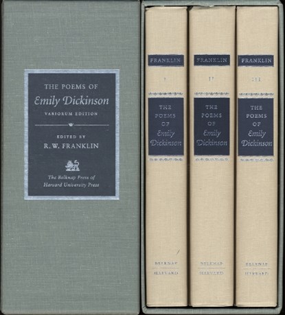 The Poems of Emily Dickinson, Emily Dickinson - Gebonden - 9780674676220