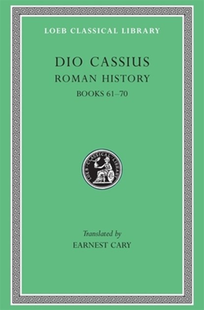 Roman History, Volume VIII, Dio Cassius - Paperback - 9780674991958