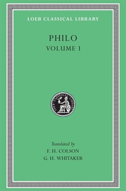 Philo, Volume I, Philo - Gebonden - 9780674992498