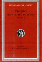 The Verrine Orations - Cicero - 9780674993235