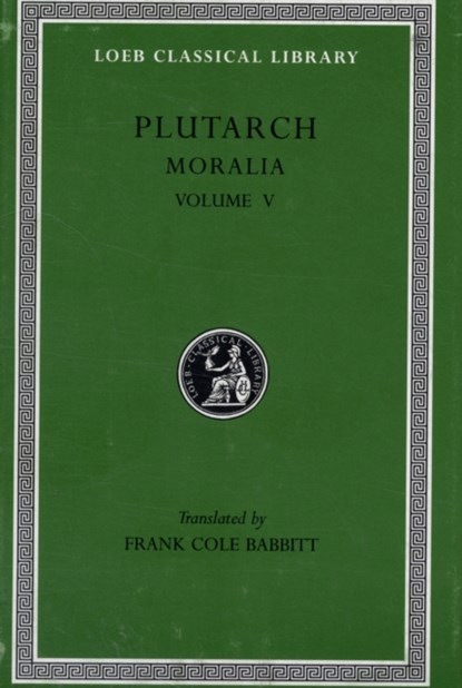 Moralia, V, Plutarch - Gebonden - 9780674993372