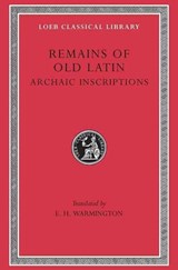 Remains of Old Latin -  - 9780674993969