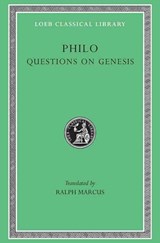 Questions on Genesis - Philo - 9780674994188