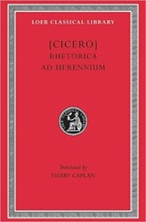 Rhetorica ad Herennium - Cicero - 9780674994447