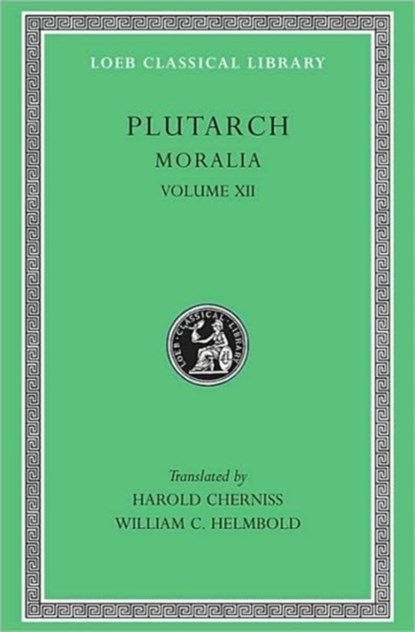 Moralia, XII, Plutarch - Gebonden - 9780674994478