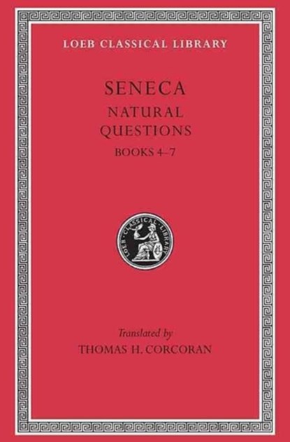 Natural Questions, Volume II, Seneca - Gebonden - 9780674995031