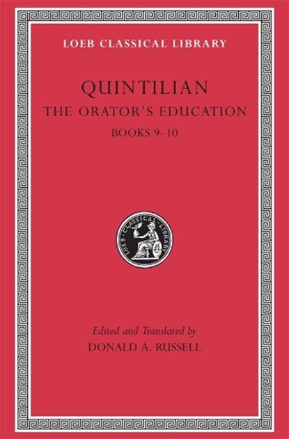 The Orator’s Education, Volume IV, Quintilian - Gebonden - 9780674995949