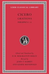 Philippics 1–6 - Cicero - 9780674996342