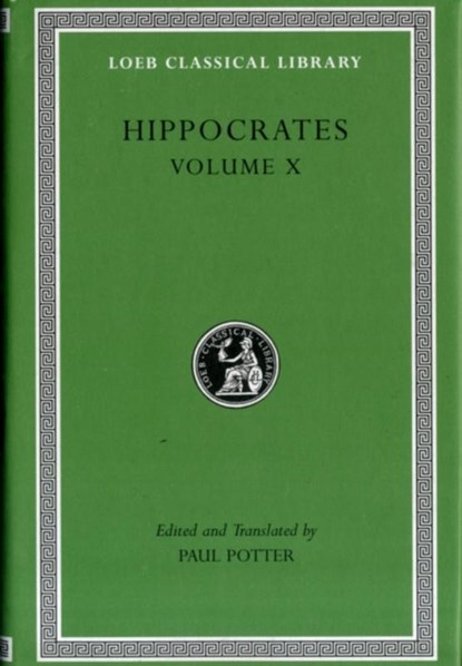 Hippocrates, Volume X, Hippocrates - Gebonden - 9780674996830