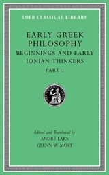 Early Greek Philosophy, Volume II - Glenn W. Most ; Andre Lacks - 9780674996892