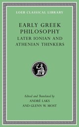 Early Greek Philosophy | Glenn W. Most ; Andre Lacks | 