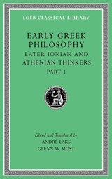 Early Greek Philosophy, Volume VI - Andre (Princeton University New Jersey) Laks ; Glenn W (Princeton University New Jersey) Most - 9780674997073