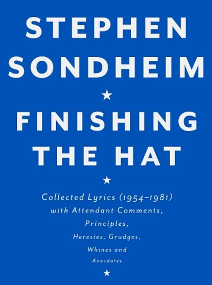 Finishing the Hat, Stephen Sondheim - Gebonden - 9780679439073
