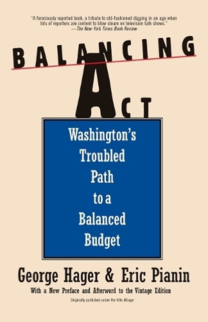 Balancing Act, HAGER,  George - Paperback - 9780679756071