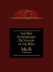New Interpreter's Dictionary of the Bible Volume 4 - Nidb