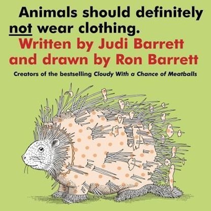 ANIMALS SHOULD DEFINITELY NOT, Judi Barrett - Paperback - 9780689708077