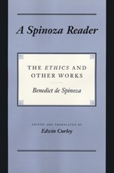 A Spinoza Reader - Benedictus de Spinoza - 9780691000671